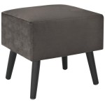 vidaXL Noptiere, 2 buc., gri, 40 x 35 x 40 cm, catifea vidaXL Noptiere, 2 buc., gri, 40 x 35 x 40 cm, catifea