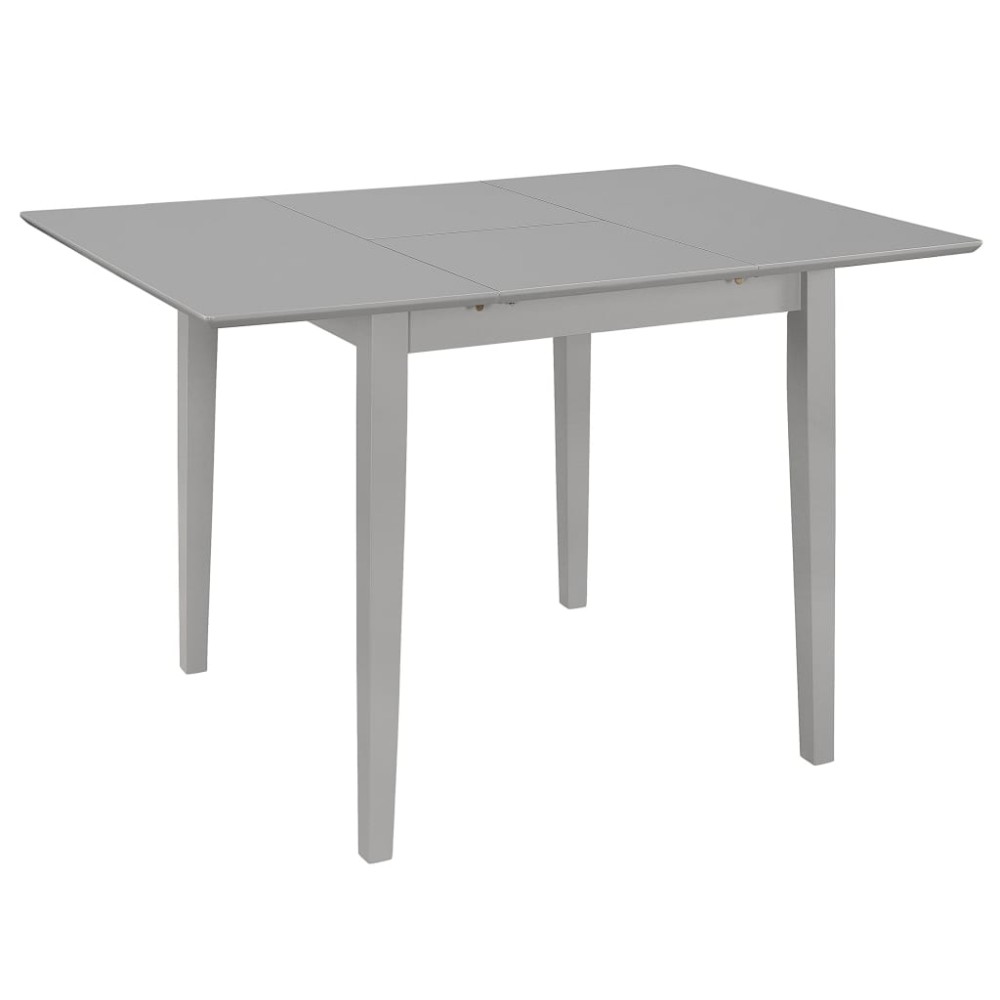 vidaXL Set mobilier de bucătărie, 3 piese, gri, MDF
