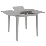 vidaXL Set mobilier de bucătărie, 3 piese, gri, MDF vidaXL Set mobilier de bucătărie, 3 piese, gri, MDF