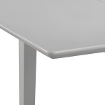 vidaXL Set mobilier de bucătărie, 3 piese, gri, MDF vidaXL Set mobilier de bucătărie, 3 piese, gri, MDF