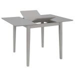 vidaXL Set mobilier de bucătărie, 5 piese, gri, MDF