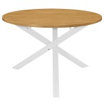 vidaXL Set de mobilier de bucătărie, 5 piese, alb, MDF vidaXL Set de mobilier de bucătărie, 5 piese, alb, MDF