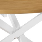 vidaXL Set de mobilier de bucătărie, 5 piese, alb, MDF vidaXL Set de mobilier de bucătărie, 5 piese, alb, MDF