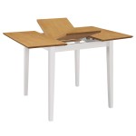vidaXL Set mobilier de bucătărie, 3 piese, alb, MDF vidaXL Set mobilier de bucătărie, 3 piese, alb, MDF