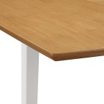vidaXL Set mobilier de bucătărie, 3 piese, alb, MDF vidaXL Set mobilier de bucătărie, 3 piese, alb, MDF