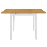 vidaXL Set mobilier de bucătărie, 5 piese, alb, MDF