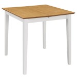vidaXL Set mobilier de bucătărie, 5 piese, alb, MDF