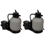 vidaXL Pompe filtru cu nisip, 2 buc., 600 W, 17000 l/h vidaXL Pompe filtru cu nisip, 2 buc., 600 W, 17000 l/h