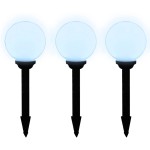 vidaXL Lămpi de exterior pentru alee LED 6 buc. 20 cm, cu țăruș de sol vidaXL Lămpi de exterior pentru alee LED 6 buc. 20 cm, cu țăruș de sol