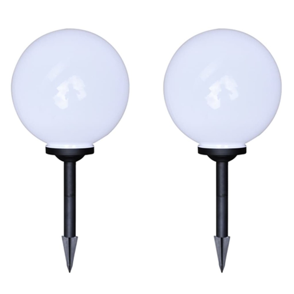 vidaXL Lămpi de exterior pentru alee LED 4 buc. 30 cm, cu țăruș de sol
