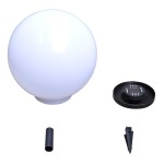 vidaXL Lămpi de exterior pentru alee LED 2 buc. 40 cm, cu țăruș de sol vidaXL Lămpi de exterior pentru alee LED 2 buc. 40 cm, cu țăruș de sol