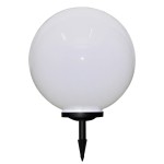 vidaXL Lămpi de exterior pentru alee LED 2 buc. 50 cm, cu țăruș de sol