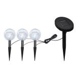 vidaXL Lămpi de grădină cu LED, 6 buc., țăruși & panouri solare vidaXL Lămpi de grădină cu LED, 6 buc., țăruși & panouri solare