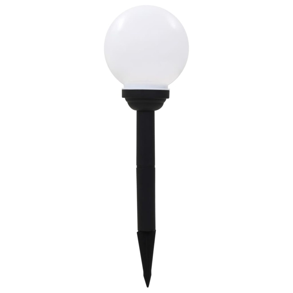 vidaXL Lămpi solare de exterior, 6 buc., 20 cm, RGB, sferic, LED