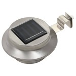 vidaXL Lămpi solare de exterior LED, 12 buc., alb, 12 cm, rotund