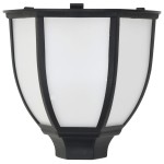 vidaXL Lămpi solare de exterior cu LED, 6 buc., negru