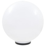 vidaXL Lămpi glob cu LED, 2 buc., 50 cm, PMMA, sferic vidaXL Lămpi glob cu LED, 2 buc., 50 cm, PMMA, sferic