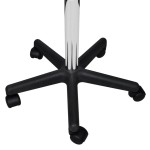 vidaXL Taburete de birou, 2 buc., negru, 35,5x84 cm, piele ecologică vidaXL Taburete de birou, 2 buc., negru, 35,5x84 cm, piele ecologică