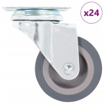vidaXL Roți pivotante, 24 buc., 50 mm vidaXL Roți pivotante, 24 buc., 50 mm