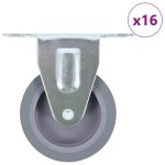 vidaXL Roți fixe, 16 buc., 75 mm vidaXL Roți fixe, 16 buc., 75 mm
