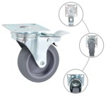vidaXL Roți pivotante, 32 buc., 75 mm vidaXL Roți pivotante, 32 buc., 75 mm