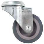 vidaXL Roți pivotante cu gaură pentru șurub, 8 buc., 50 mm