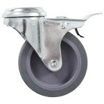 vidaXL Roți pivotante cu gaură pentru șurub, 12 buc., 75 mm vidaXL Roți pivotante cu gaură pentru șurub, 12 buc., 75 mm