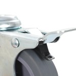 vidaXL Roți pivotante cu gaură pentru șurub, 24 buc., 75 mm vidaXL Roți pivotante cu gaură pentru șurub, 24 buc., 75 mm