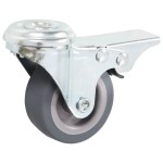 vidaXL Roți pivotante cu gaură pentru șurub, 12 buc., 50 mm vidaXL Roți pivotante cu gaură pentru șurub, 12 buc., 50 mm
