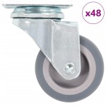 vidaXL Roți pivotante, 48 buc., 50 mm vidaXL Roți pivotante, 48 buc., 50 mm