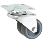 vidaXL Roți pivotante duble, 24 buc., 50 mm vidaXL Roți pivotante duble, 24 buc., 50 mm