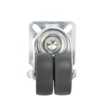 vidaXL Roți pivotante duble, 32 buc., 50 mm vidaXL Roți pivotante duble, 32 buc., 50 mm