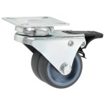vidaXL Roți pivotante duble, 8 buc., 50 mm vidaXL Roți pivotante duble, 8 buc., 50 mm