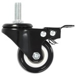 vidaXL Roți pivotante cu frâne, 32 buc., 50 mm