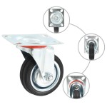 vidaXL Roți pivotante, 8 buc., 75 mm vidaXL Roți pivotante, 8 buc., 75 mm