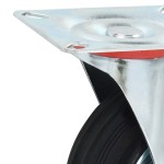vidaXL Roți pivotante, 8 buc., 125 mm vidaXL Roți pivotante, 8 buc., 125 mm