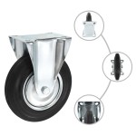 vidaXL Roți fixe, 12 buc., 200 mm vidaXL Roți fixe, 12 buc., 200 mm