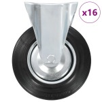 vidaXL Roți fixe, 16 buc., 200 mm vidaXL Roți fixe, 16 buc., 200 mm