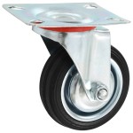 vidaXL Roți pivotante, 12 buc., 75 mm vidaXL Roți pivotante, 12 buc., 75 mm