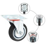 vidaXL Roți pivotante, 16 buc., 75 mm vidaXL Roți pivotante, 16 buc., 75 mm