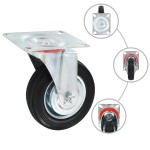 vidaXL Roți pivotante, 12 buc., 100 mm vidaXL Roți pivotante, 12 buc., 100 mm