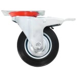 vidaXL Roți pivotante, 16 buc., 100 mm vidaXL Roți pivotante, 16 buc., 100 mm
