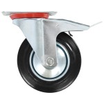vidaXL Roți pivotante, 24 buc., 160 mm vidaXL Roți pivotante, 24 buc., 160 mm
