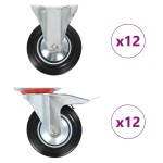 vidaXL Roți, 24 buc., 160 mm vidaXL Roți, 24 buc., 160 mm