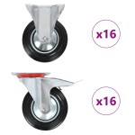 vidaXL Roți, 32 buc., 160 mm vidaXL Roți, 32 buc., 160 mm