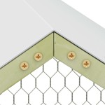 vidaXL Coteț pentru păsări, 4,5 x 1,5 x 2 m, lemn de pin tratat