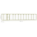 vidaXL Coteț pentru păsări, 1,5 x 9 x 1,5 m, lemn de pin tratat