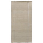 vidaXL Jaluzele din bambus natural tip rulou, 2 buc., 120 x 160 cm vidaXL Jaluzele din bambus natural tip rulou, 2 buc., 120 x 160 cm