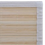 vidaXL Covoare de bambus natural, 2 buc., 120x180 cm, dreptunghiulare