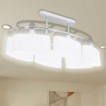 vidaXL Lustră cu abajururi din sticlă, 2 buc., E14 vidaXL Lustră cu abajururi din sticlă, 2 buc., E14